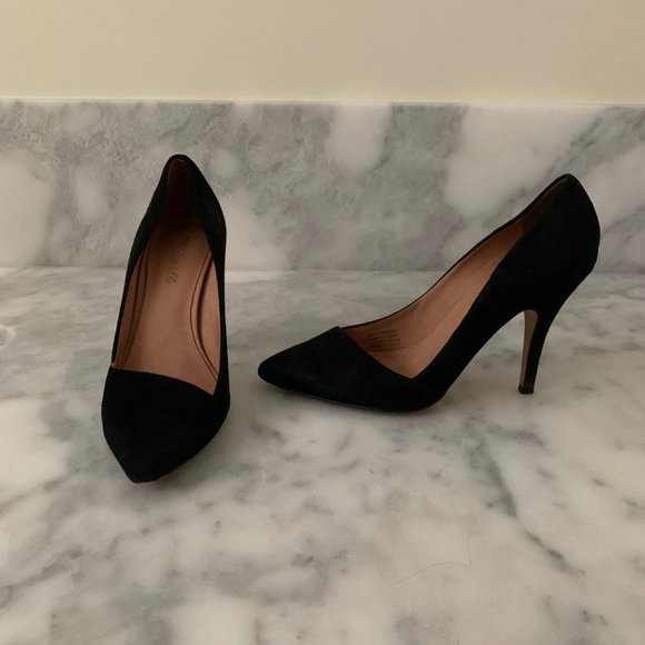 Madewell Mira Heel in Black - Picture 1 of 6